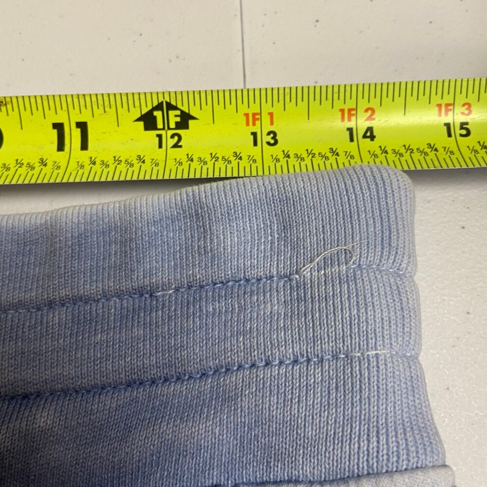 Lauren Ralph Lauren Women’s Blue French Terry Jogger Pants Logo Preppy Small - Picture 11 of 14